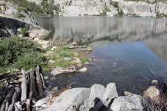 Hiking Lamarck lake