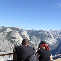 Yosemite, CA, Half Dome, Glacier Point