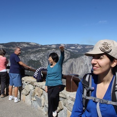Yosemite, CA, Half Dome, Glacier Point