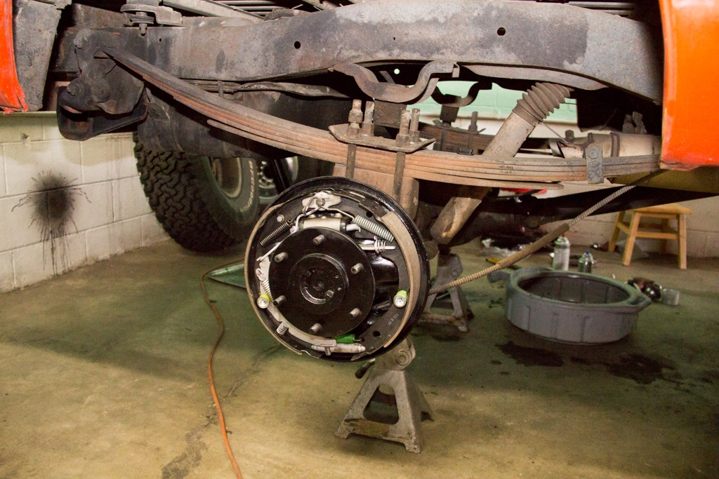 1969 K5 blazer drum brakes